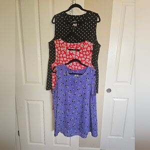 Anne Klein Bundle Of 3 Tunic Blouses